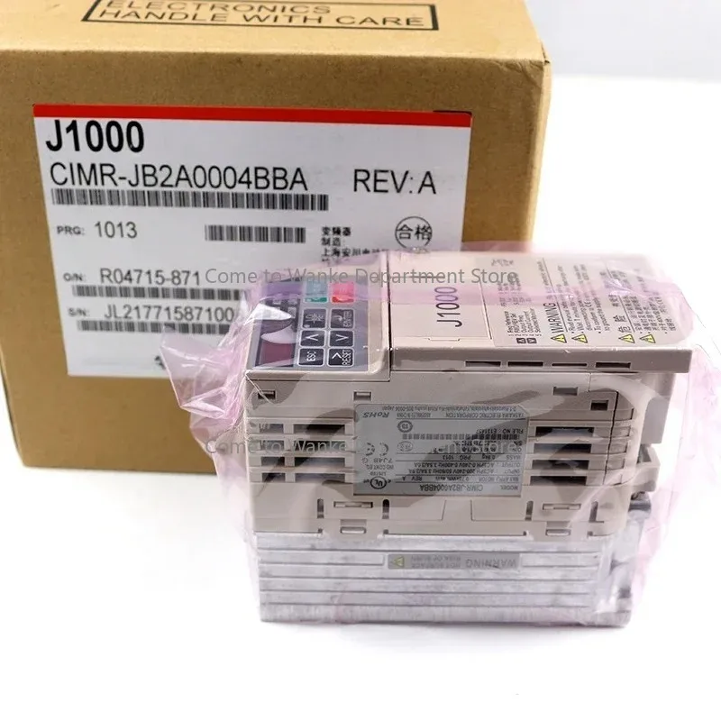 

CIMR-JB2A0004BBA inverter J1000 series 0.4KW three-phase 220V small simple inverter brand new original CIMR-JB2A0004BBA
