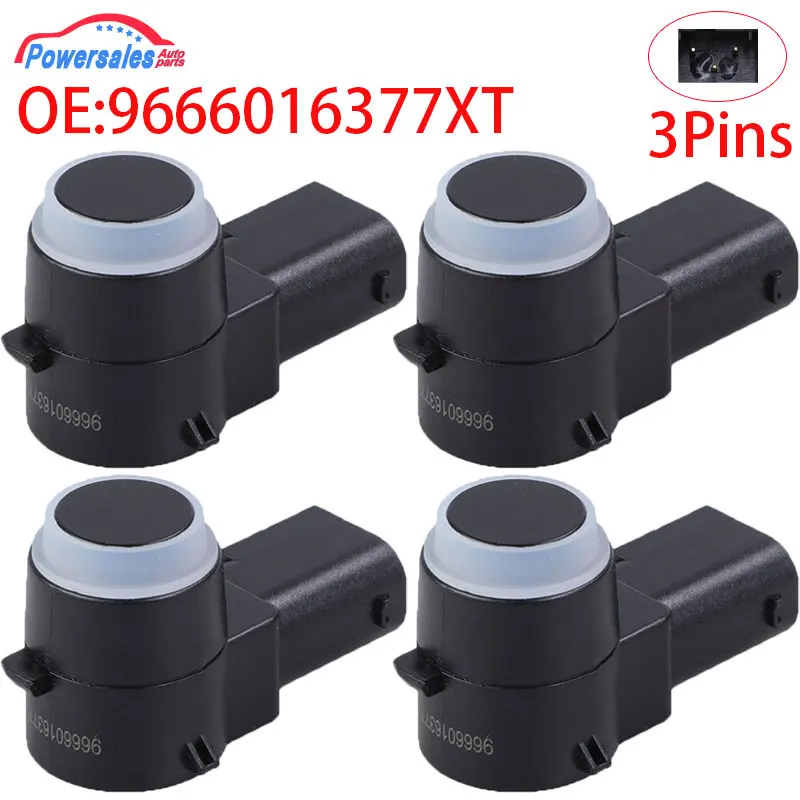 New PDC Parking Sensor For Citroen Peugeot C4 C5 C6 308 407 2000-2014 0263003893 9666016377 PSA9666016377XT 9666016377XT