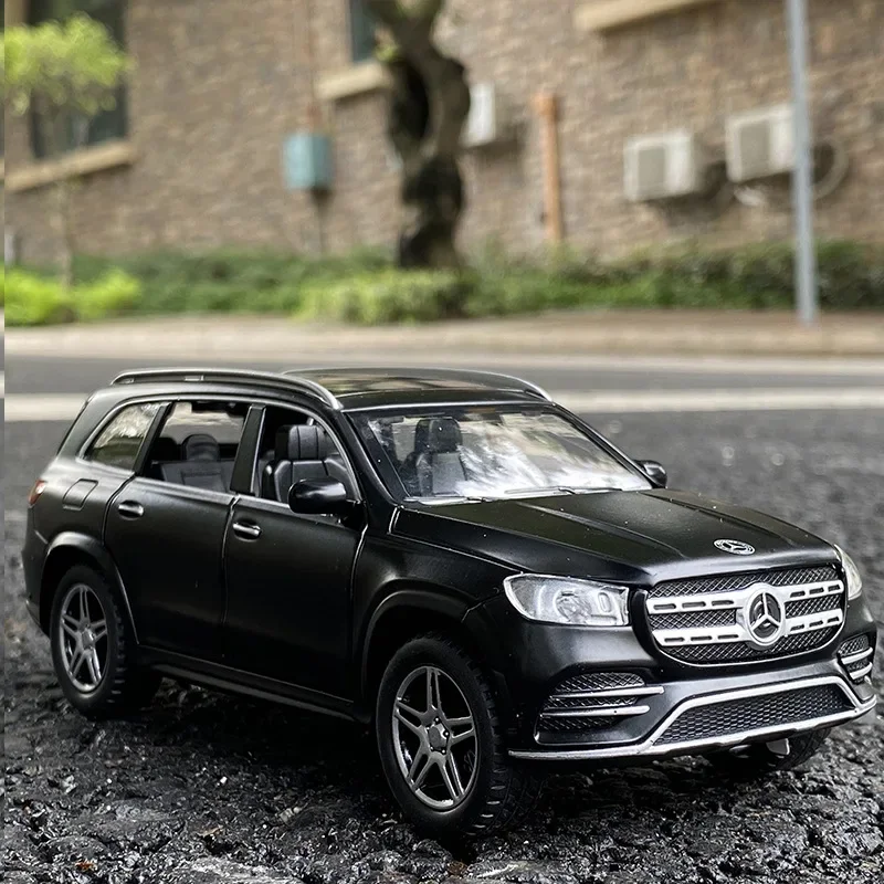 2020 New Arrival 1:32 GLS 580 Simulation Alloy Toy Cars Diecast Pull Back SUV Car Model Children Toys Vehicles Gift V166Fashion