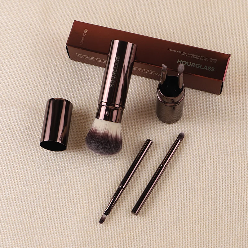 فرشاة مكياج الساعة الرملية-1018 مجموعة متعددة الوظائف مكونة من 5 فرش فرشاة البودرة السائبة فرشاة الشفاه فرشاة الحاجب فرشاة ماكياج محمولة #3