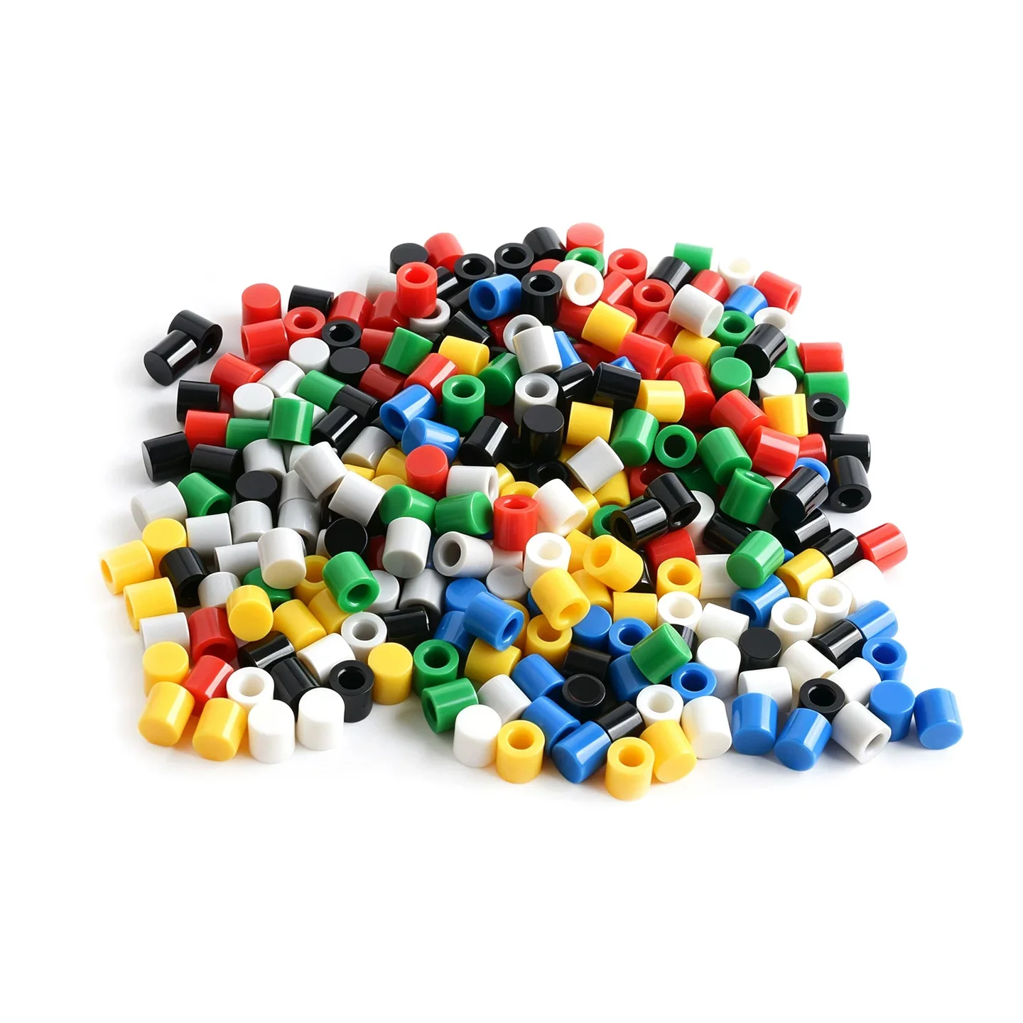 zejie  A56 Round Keycap for 6*6 Latching Tactile Switch, 6x6, Inner Size: 3.1/3.2/3.4mm, Overall 6.2*6mm