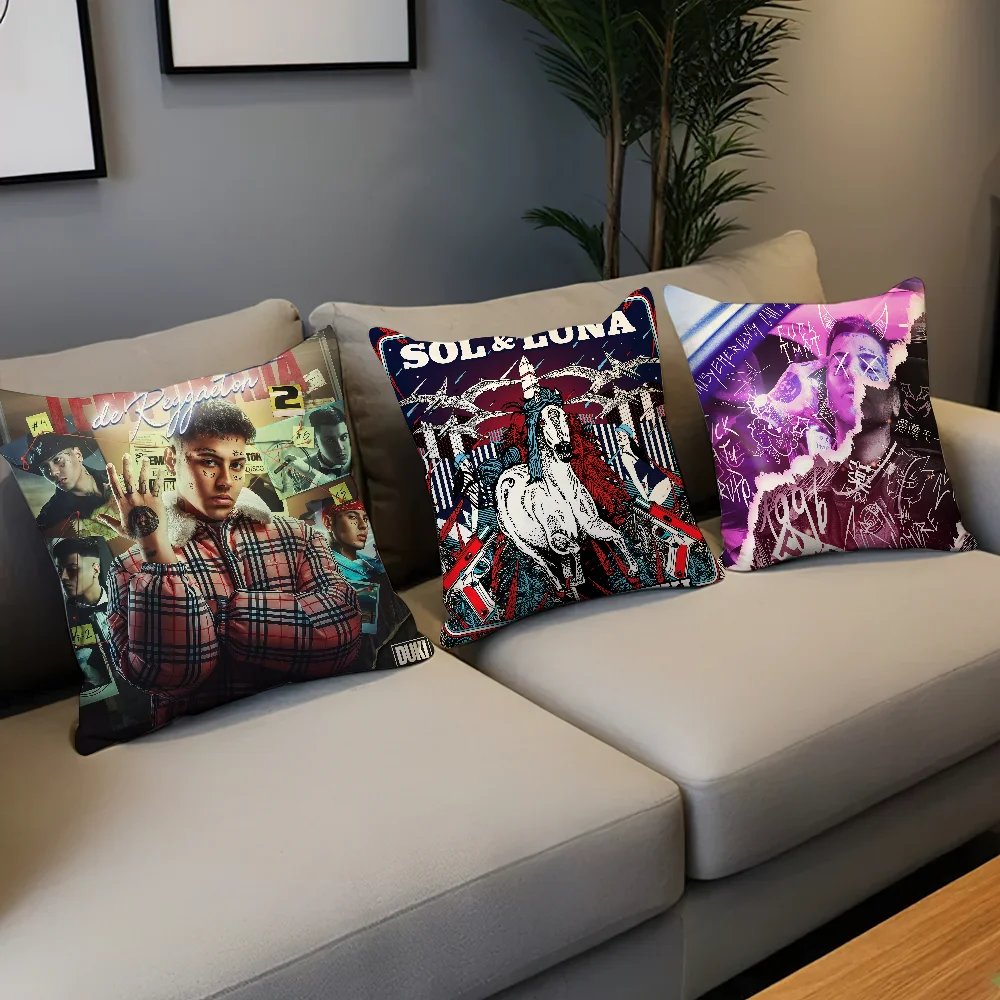 Rapper Singer D-duki A-ameri Cushion Cover Comfortable Soft Pillow Case For Sofa Living Room Home Office Decor Protective Covers