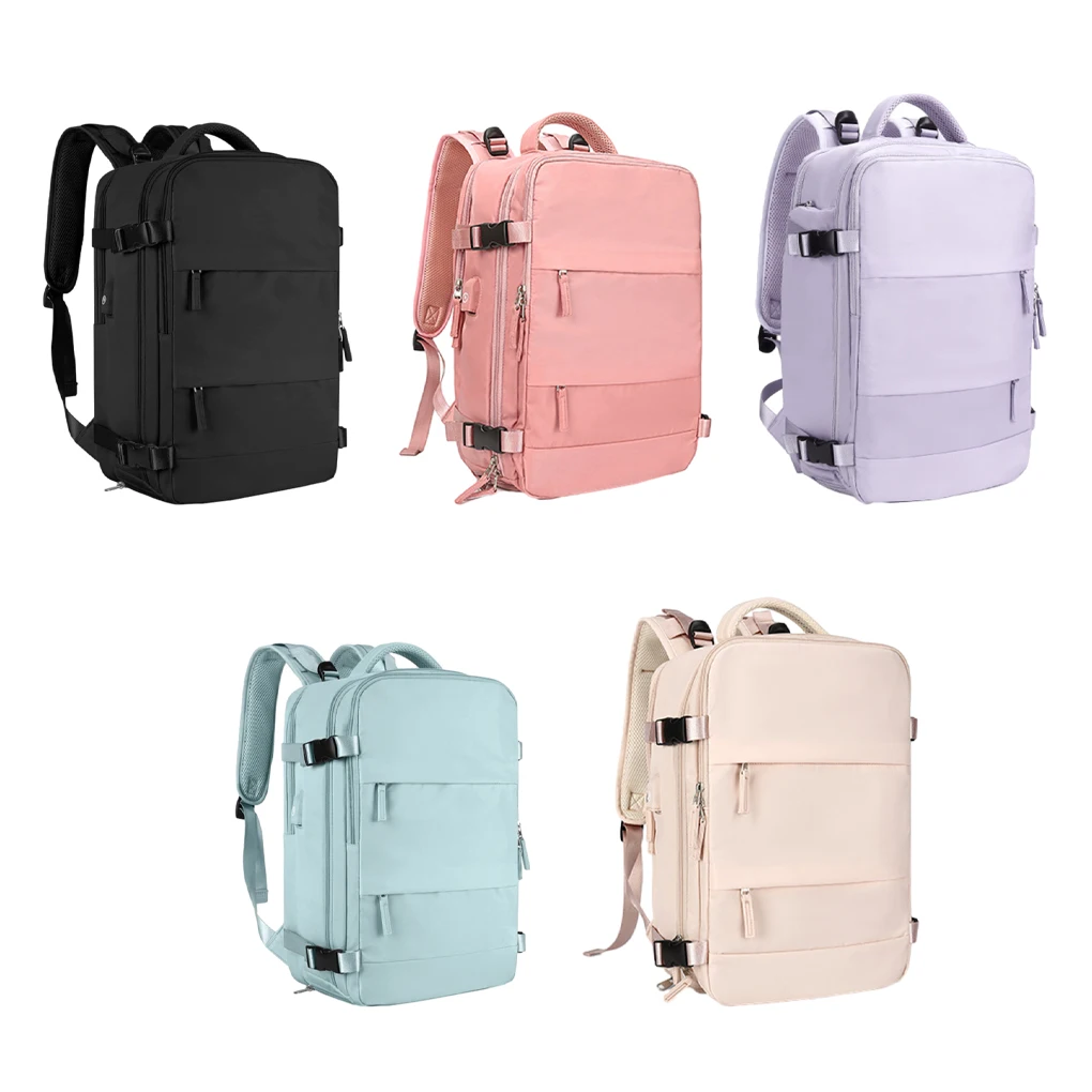 Waterproof Travel Backpack With Spacious Capacity And No Squeezing Shoes Feature Shoes Space