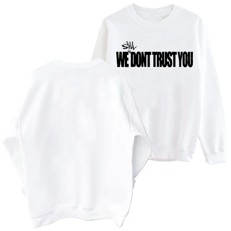 We Still Don't Trust You Future & Metro Sweatshirt Harajuku Round Neck Long Sleeve Oversized Hoodie Fans Gift