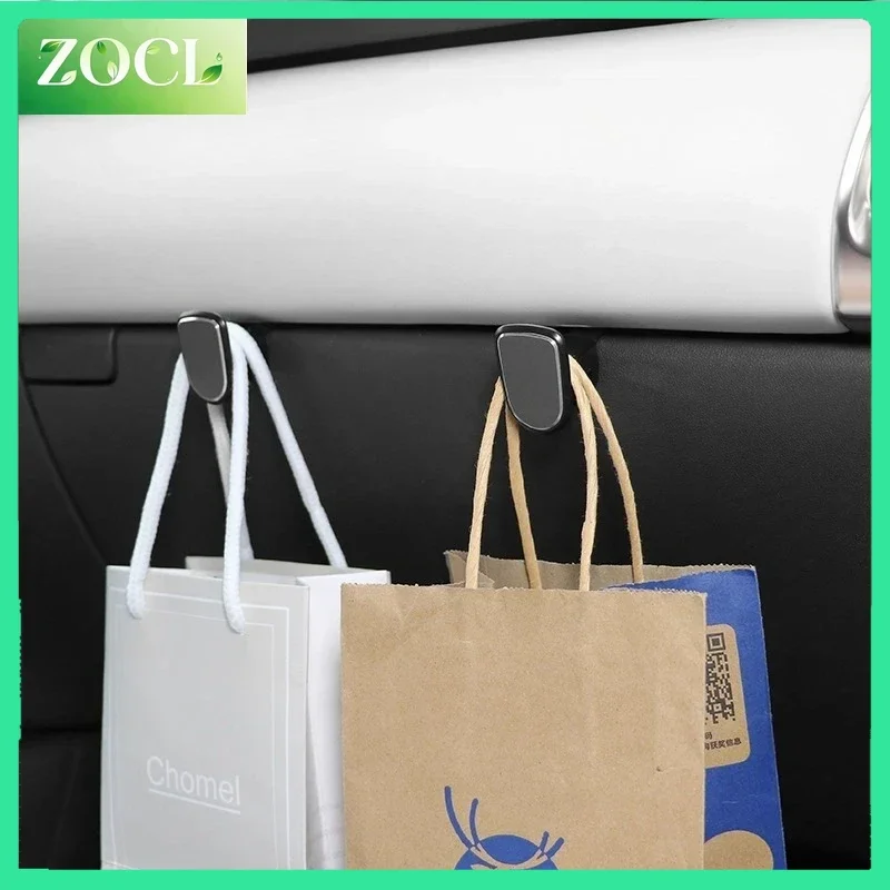 NewCar Retractable Adjustment Passenger Glove Box Hook Car Front Hook Multifunctional Universal Storage Accessories
