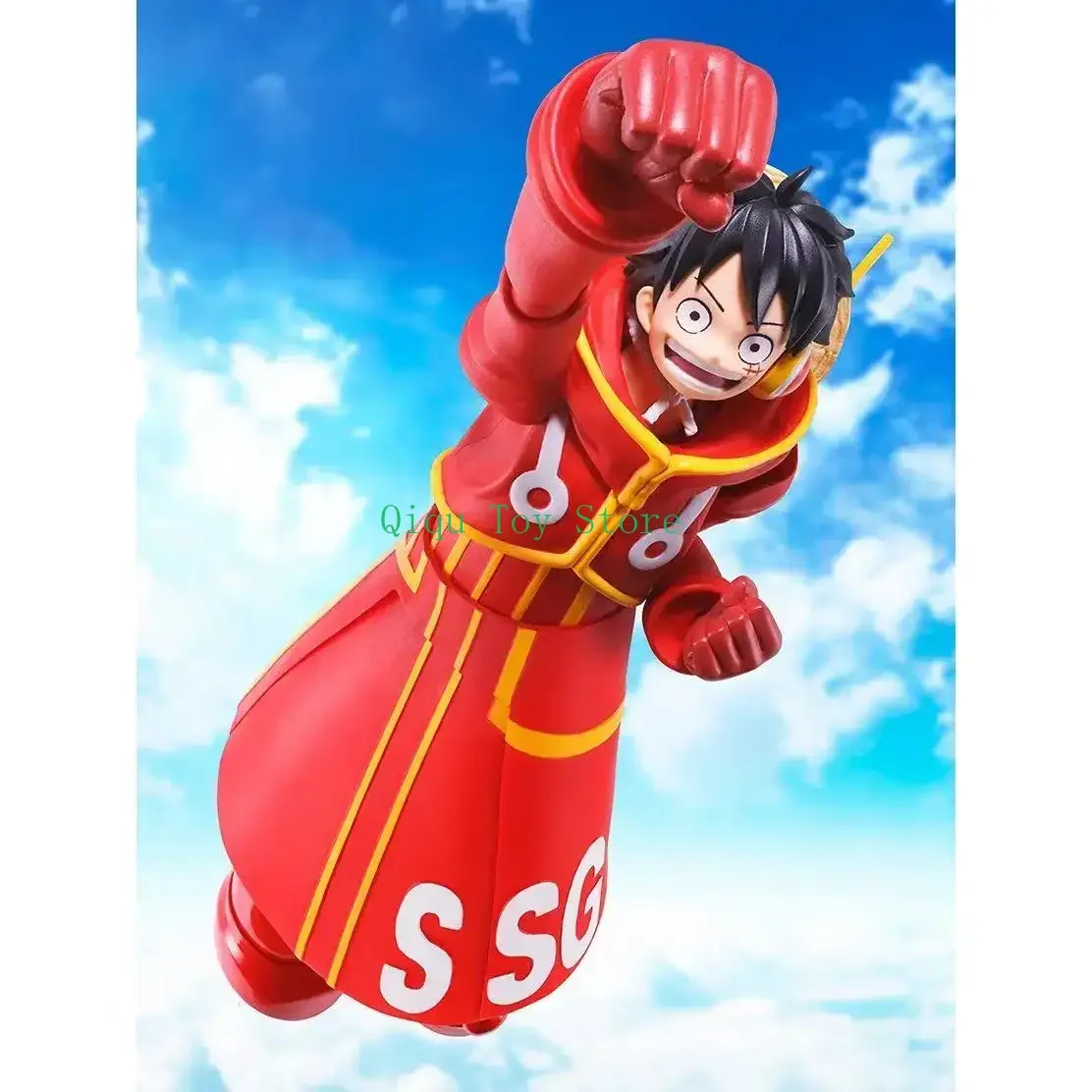 

100% brand new spot BANDAI SHF Luffy Future Island Egghead Island Straw Hat Luffy