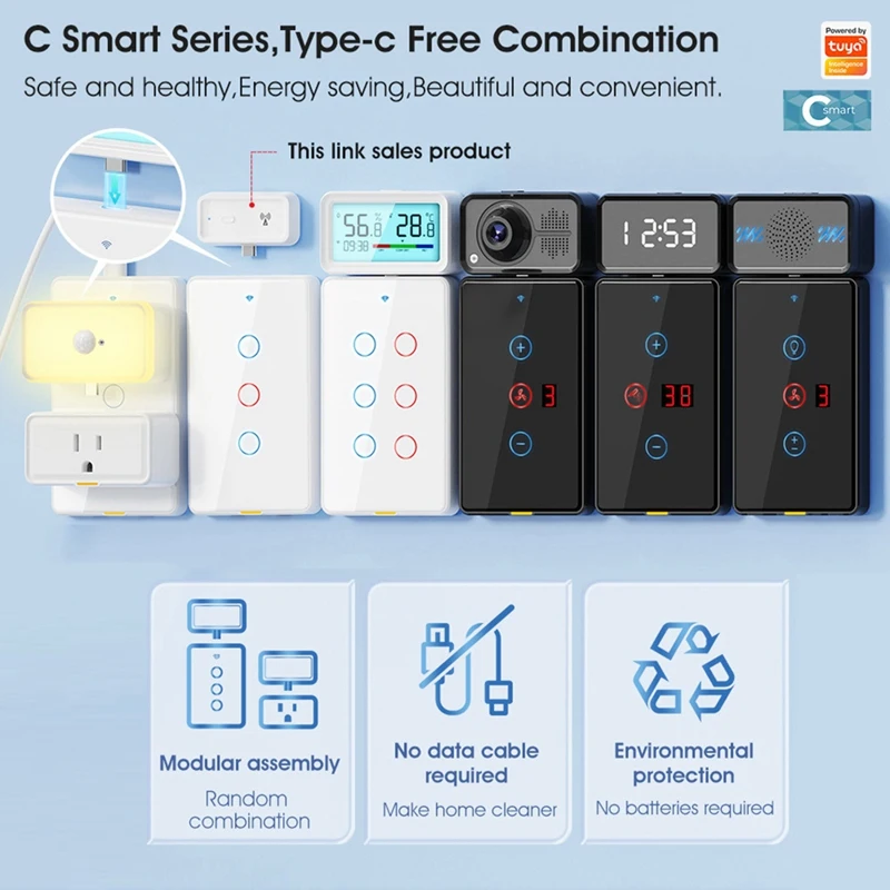 Tuya-zigbee type-c信号増幅器,ゲートウェイ用の伝送リピーター,スマートホーム