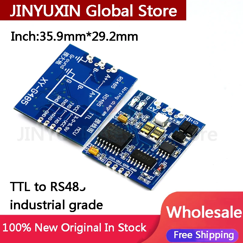 TTL to RS485 RS485 to TTL industrial-grade single-chip microcomputer hardware automatic flow control