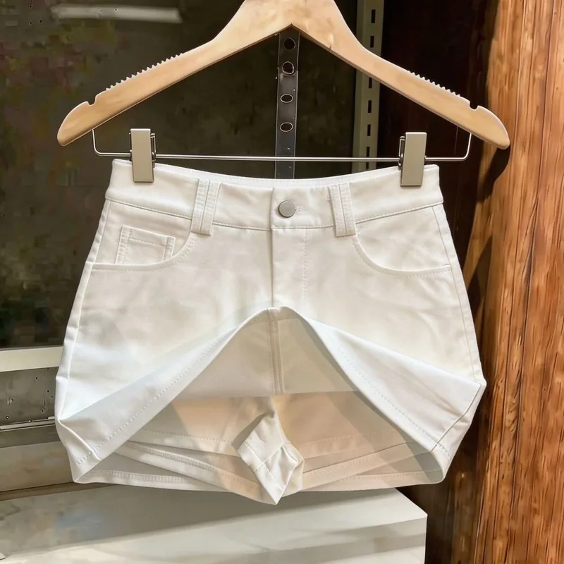 Y2k Clothes Sexy Mini Skirts A-line Spring Summer Korean Fashion Versatile Women Skirt Versatile Vintage Slim Fit Jupe Femme