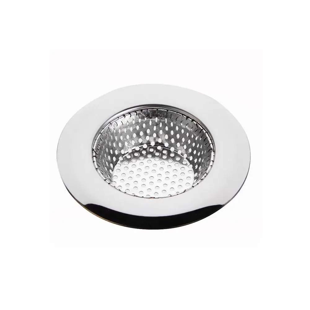 1PCS Kitchen Sink Filter Stainless Steel Mesh Sink Screen Hole Waste Bathroom Filter Strainer Trap Filter Sink Strainer Dra K6A9