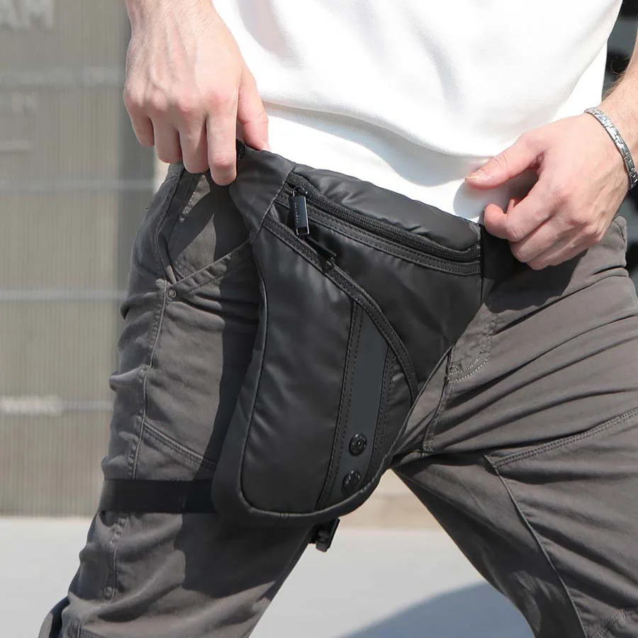 

Motorcycle Chest Bag Riding Waist Bag Men's Riding Crossbody Bag Outdoor Sports Leisure Belt Portable Leg And Mobile Phone Bag