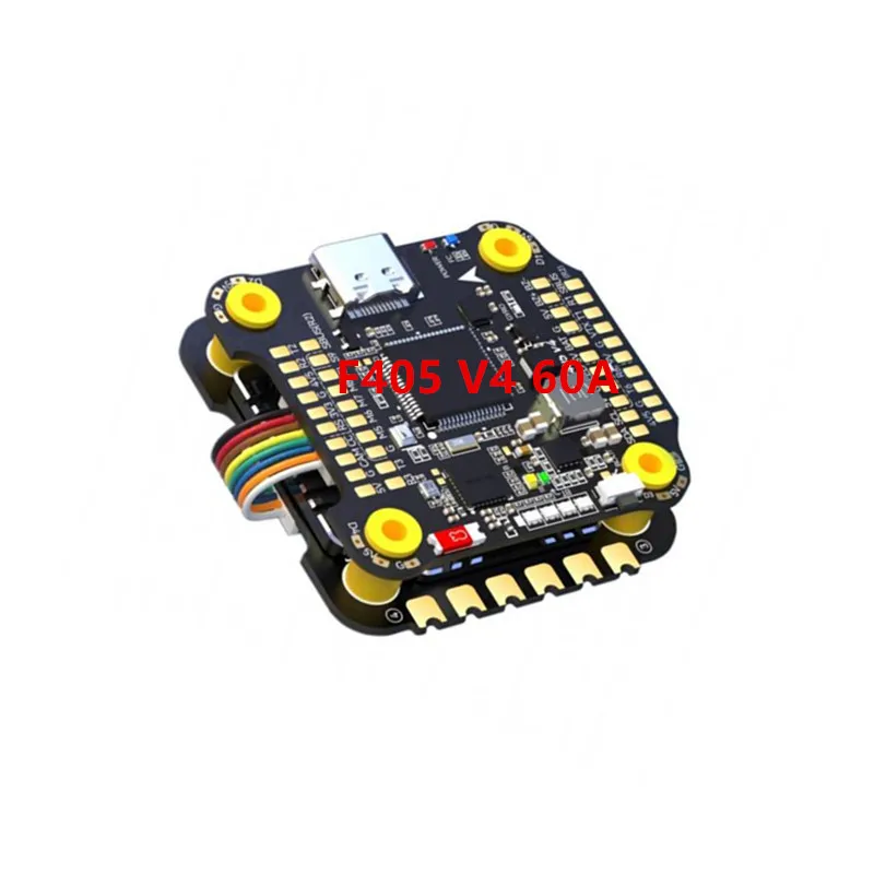 F405 V4 55A / 60A Stack/Flytower 30.5x30.5MM ICM42688P 55A 60A BLHeli-S ESC Dshot300/600 3-6S For FPV Racing CarParts