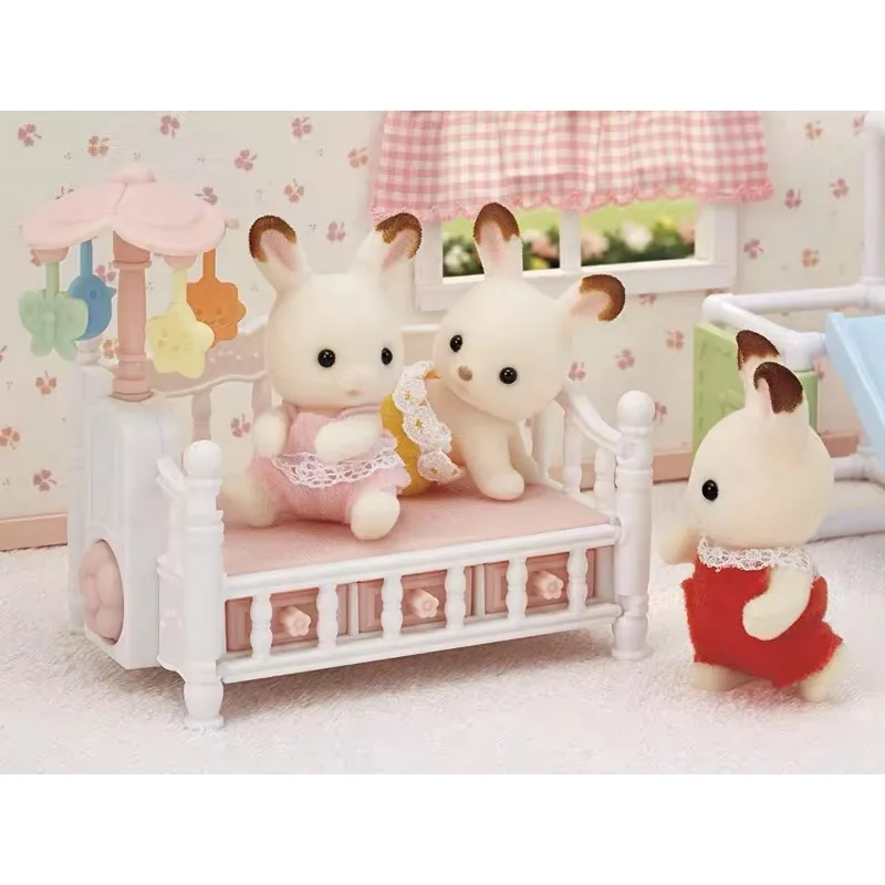 Sylvanian Family accesorios originales, ropa, muebles, casas de juegos para niños y niñas, juguetes para niños, regalo de cumpleaños