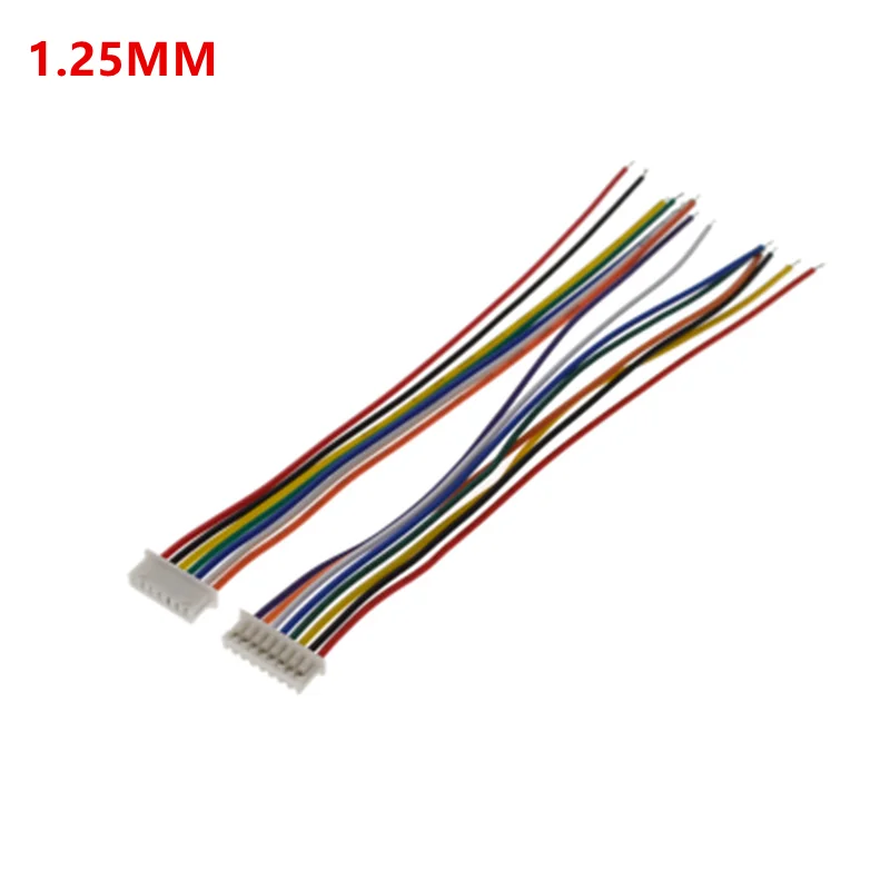10PCS 1.0 1.25 1.5 2.0 2.54 SH/JST/ZH/PH/XH 1.0MM 1.25MM 1.5MM 2.0MM 2.54MM 2PIN/3/4/5/6/7/10P Female Plug Connector With Wire