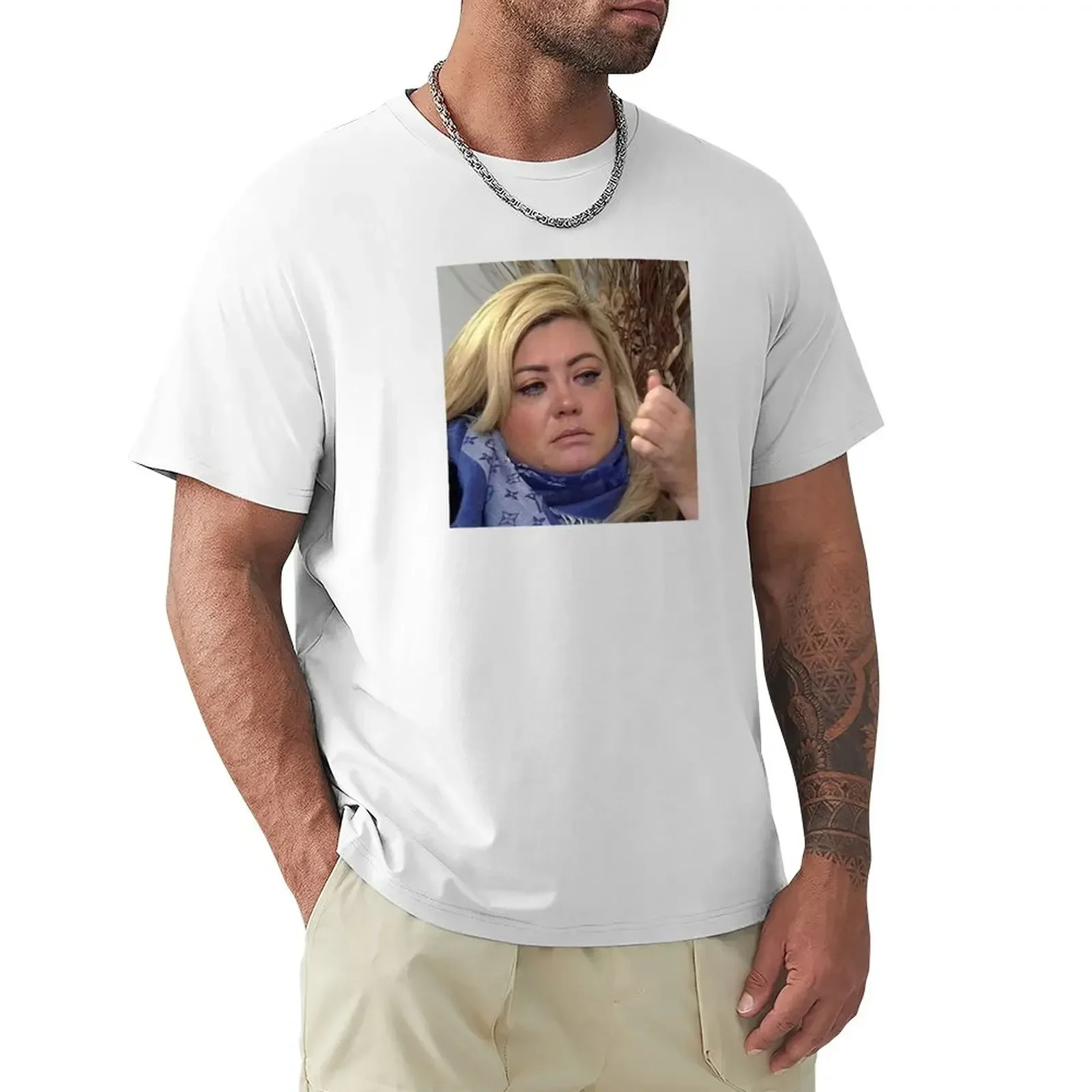 Gemma Collins T-Shirt sports fans customizeds quick-drying shirts graphic men workout shirt