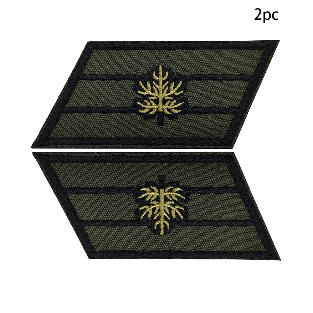 IDF Israeli Defense Forces Rank Insignia Tactical Patches Hook Loop Badges Army Uniform Badge DIY Apparel Sewing Supplies view 4