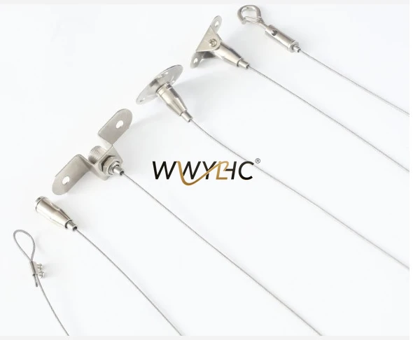 Suitable for Wire Rope, Hanging Code, Billboard,Chandelier, Adjustable Lanyard, Lock, Hoisting Accessories, Invisible