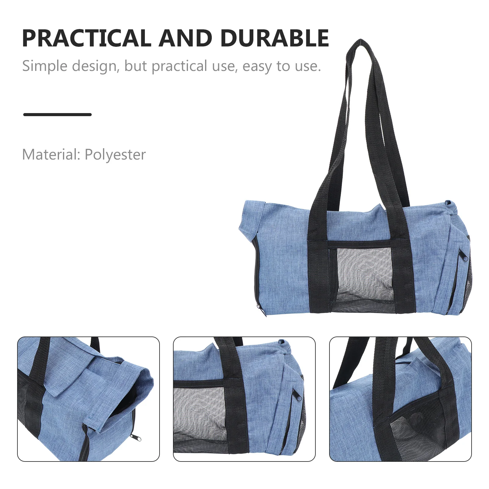 

Pet Carrier Adjustable Breathable Outdoor Dog Cat Handbag Puppy Nail Clipping Grooming Travel Bag Durable Comfortable Design