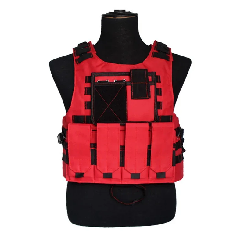 Chaleco táctico fluorescencia Molle chalecos equipo ropa al aire libre CS deportes caza camuflaje chaleco táctico
