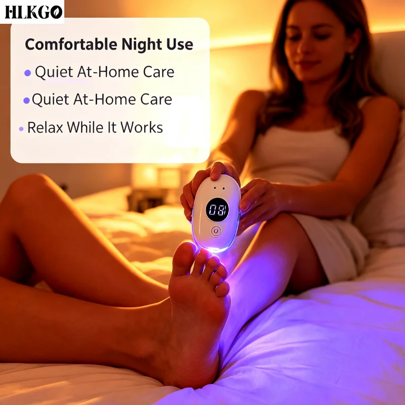 Laser Fungal Nail Treatment Device for Toenail 470nm+910nm Repair Fast Nail Fungus Onychomycosis Fungus Cleaning Laser Device