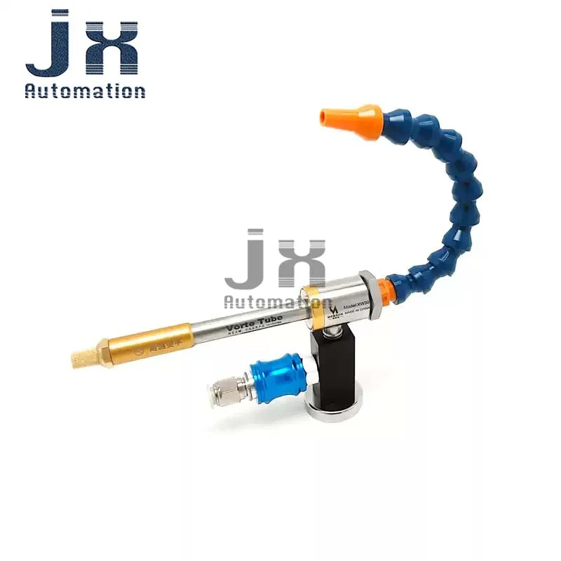 Stainless Steel Vortex Tube Cold Air Gun XW08 XW10 XW15 XW25 XW30 XW40 XW50 XW75 XW100 for CNC Machining