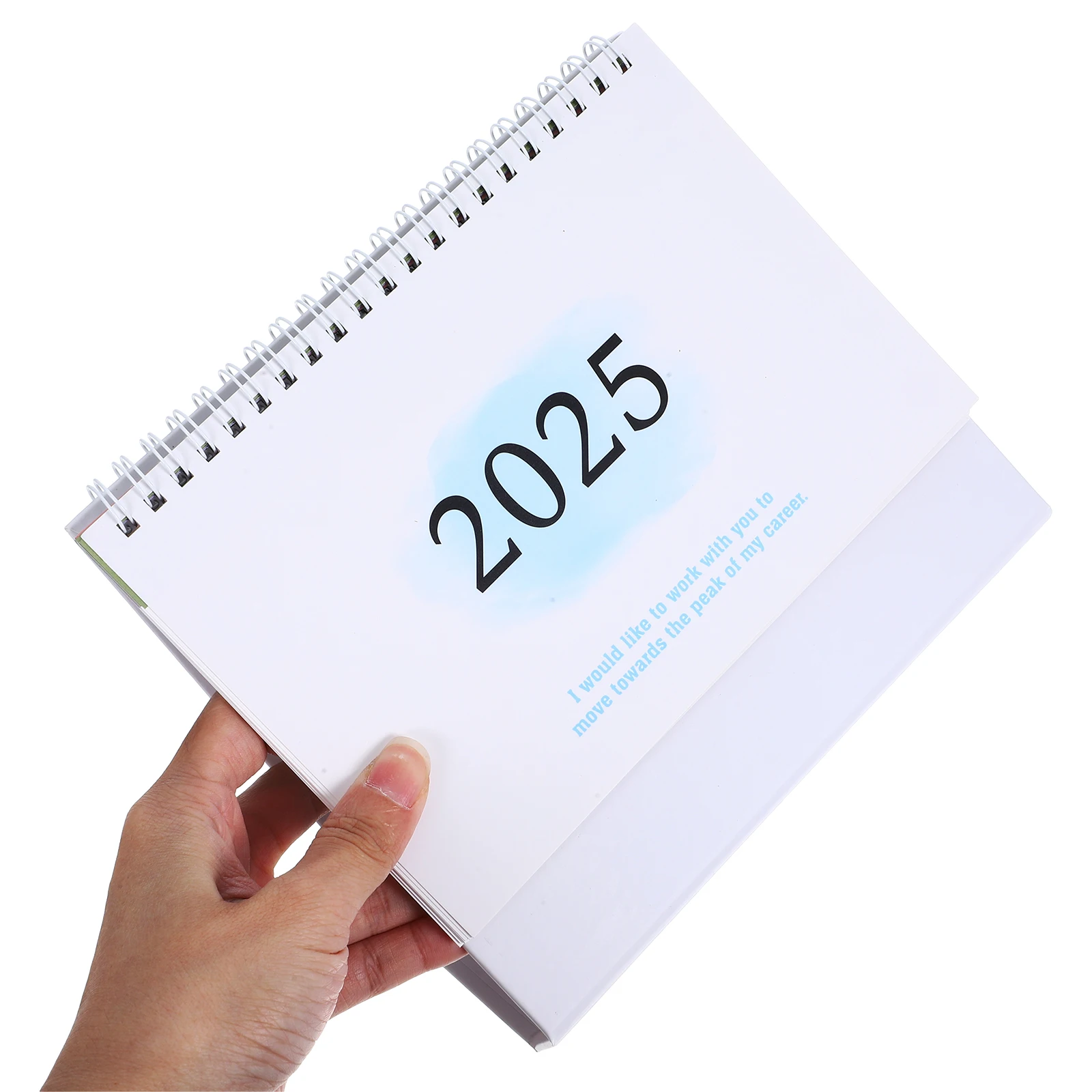 

2025 English Version Desk Desktop Standing Decorative Household Monthly Sturdy Desktop For Home Office Use Note Tabletop 2025