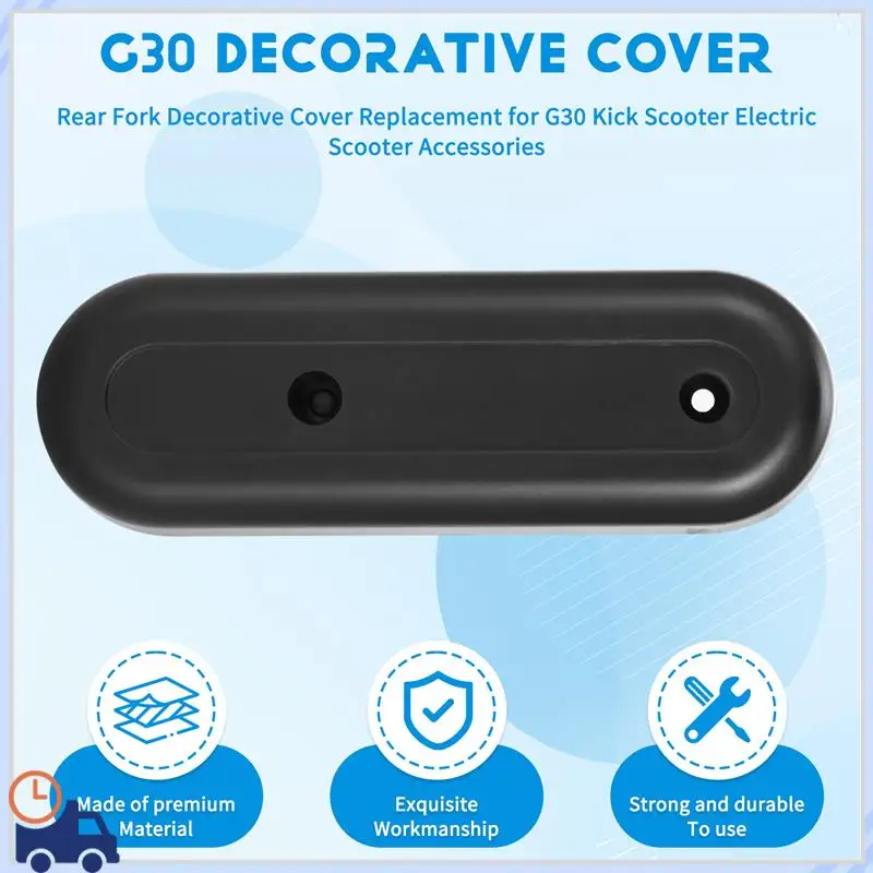 Durable Rear Fork Decorative Cover Replacement For Ninebot MAX G30 Kick Scooter Electric Scooter Accessories