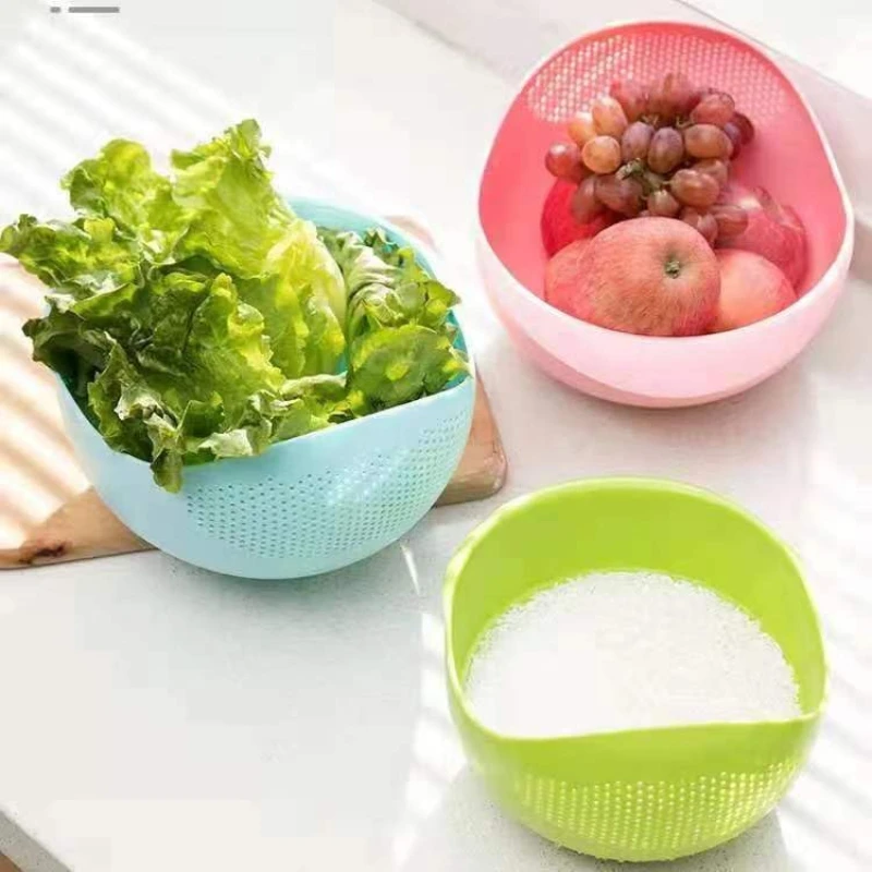 Rice Washing Filter Basket Colander Fruit and Vegetable Washing Basket Cleaning Tools Drainer Kitchen Kit Home Kitchen Tools