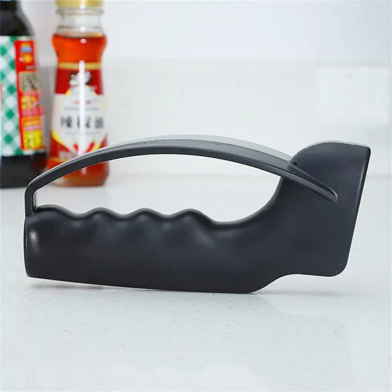 2 In 1 Knife Sharpener Handheld Knife Scissor Blade Sharpening Cooking Tools Perfect Grindstone Kitchen Tool Accessories 2023