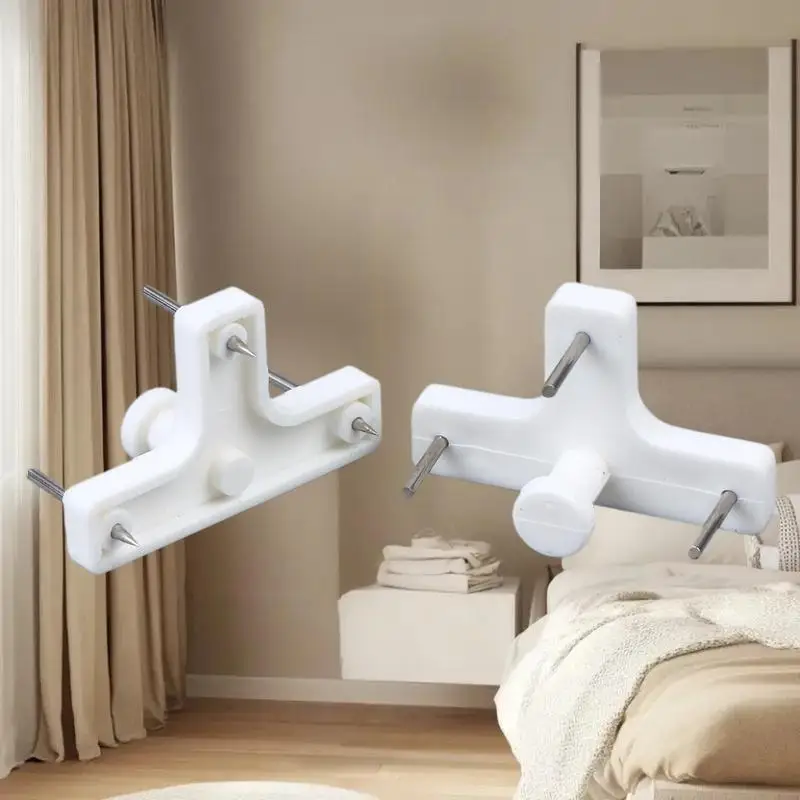 【YA】T-Shaped Traceless Nails - Invisible Wall Hooks For Photo Frames, Cards & Clocks | Easy Install, No-Trace Plastic Hooks