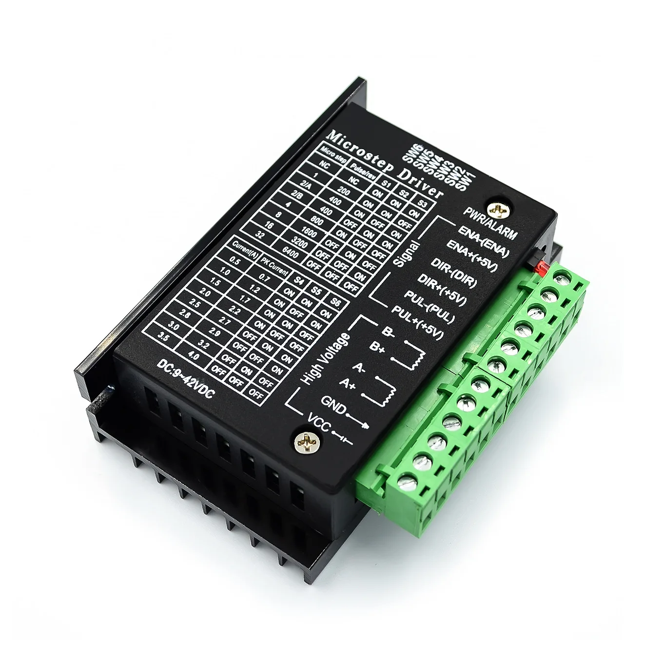 TB6600 Stepper Motor Driver Controller 4.0A 9~42VDC TTL 16-Step CNC 1 Axis NEW Upgraded Version Of The 42/57/86