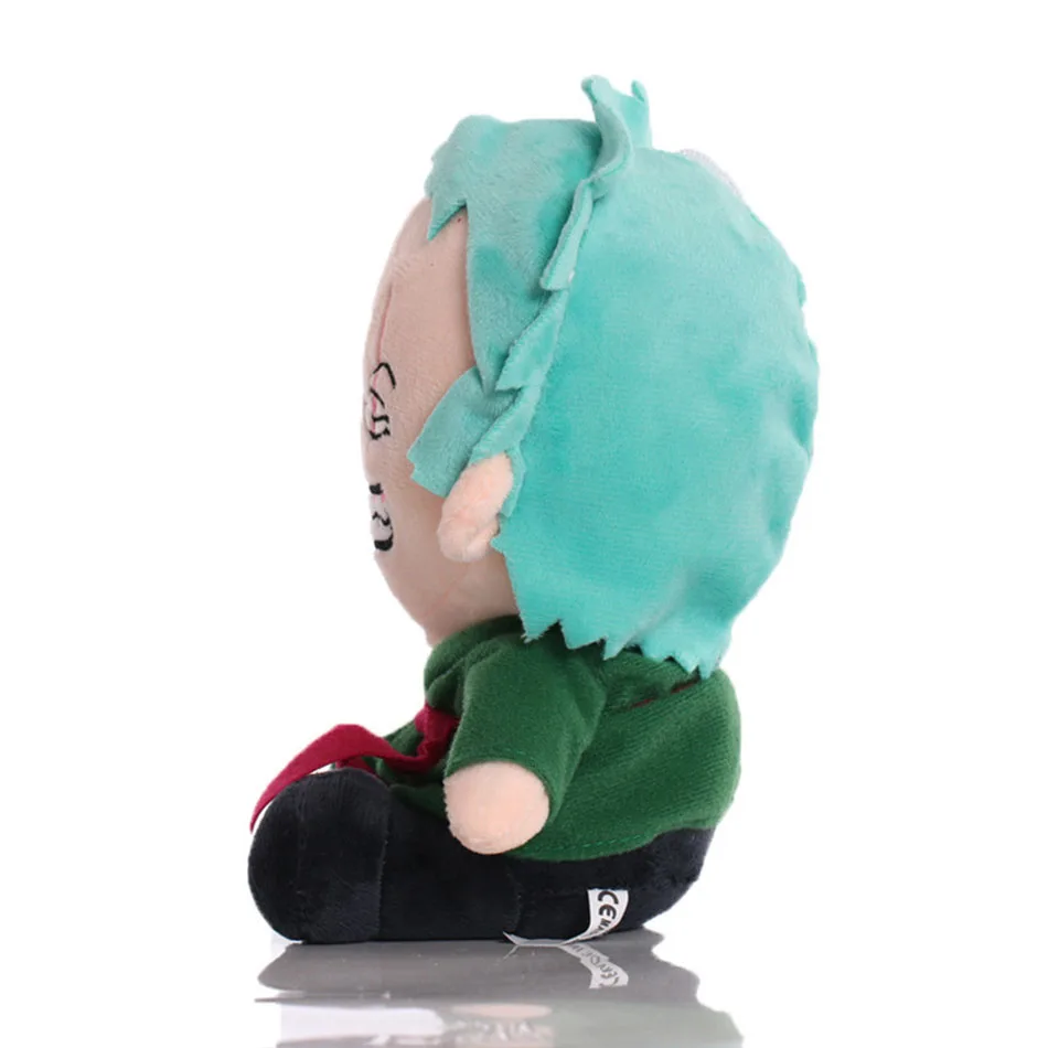 HoT 25cm One Piece Anime-Figur Zoro Luffy Chopper Plüschtiere Niedliche Cartoon-Plüschpuppen Anhänger Kinder Weihnachtsgeschenke – Detail 12