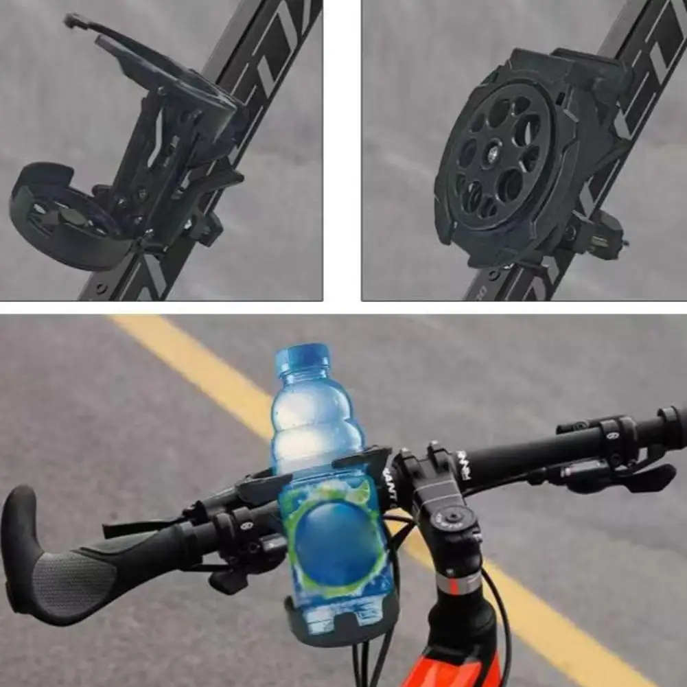 Motorcycle Foldable Water Cup Bracket For Electric Bicycle Sport Cycling Handlebar Drink Holder Accessories view 4