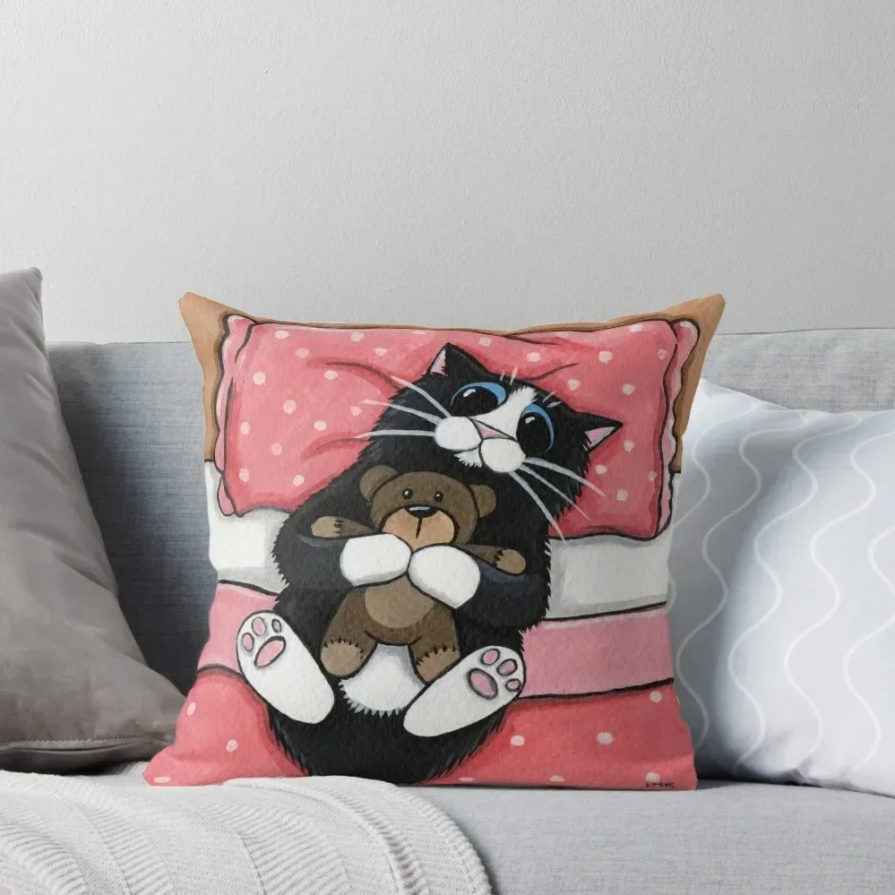 

Will You Tuck Me In Throw Pillow pillow pillowcase Pillows Aesthetic Custom Cushion pillow