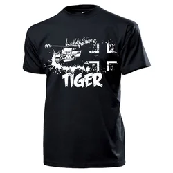 Federal Army Tank Armoured Division  Tiger VI Panzer Tank T-Shirt. Summer Cotton Short Sleeve O-Neck Mens T Shirt