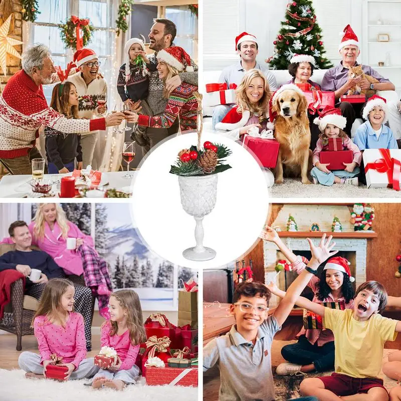 Kerst Dennenappels Ornamenten Dennenappels Kerstboom Ornamenten Natuurlijke Rustieke Hangbare Decors Voor Huis Tuin Raam