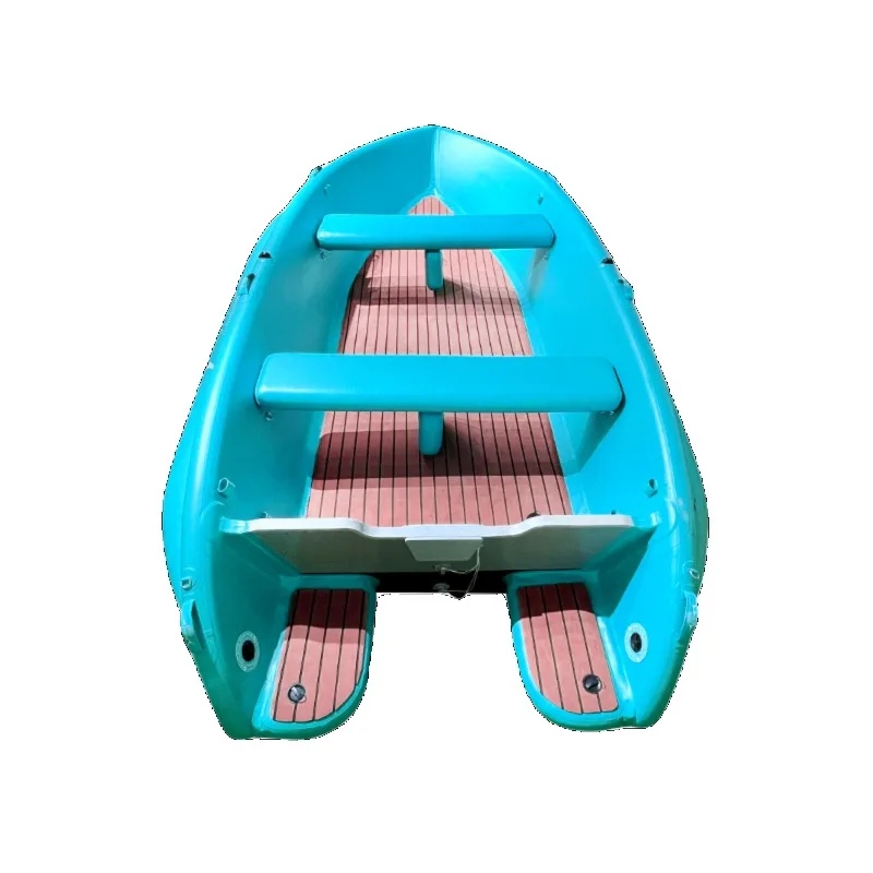 

Inflatable fishing boat thickened rubber rowing boat luxury folding lure sea fishing yacht rescue assault boat