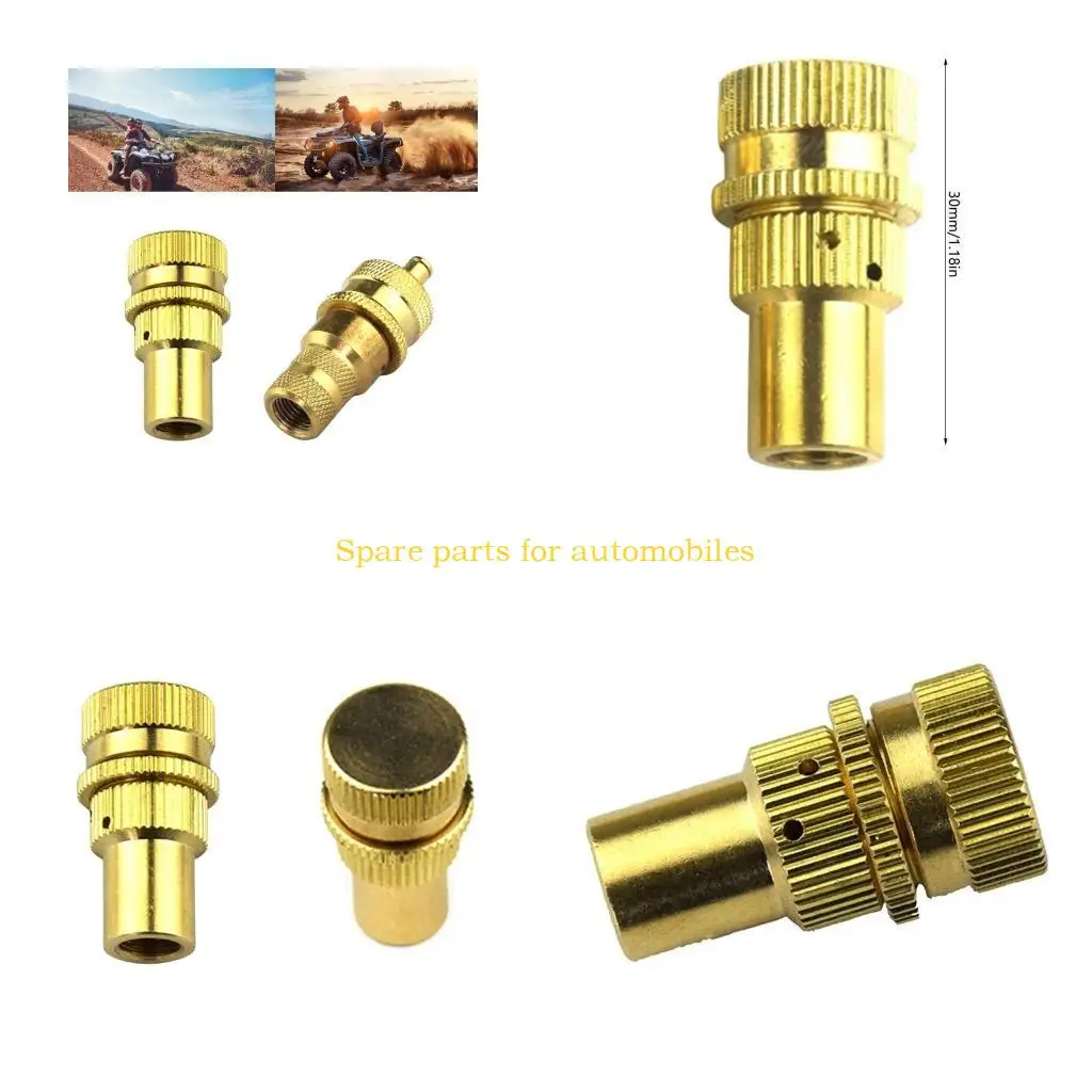 

H58F Universal Brass Offroad Automatic Tire Deflators Accessories 6-30PSI Adjustable Bleeder Tire Deflators
