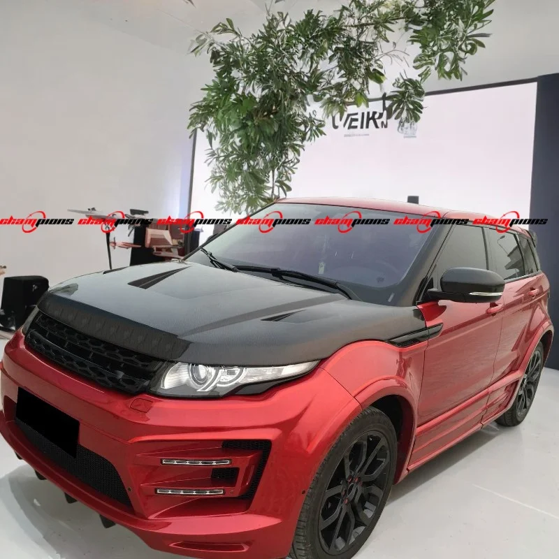 Exclusive Carbon Fibre Bonnet for 2015-2019 Range Rover Evoque in Mint Condition for Enhanced Appearance