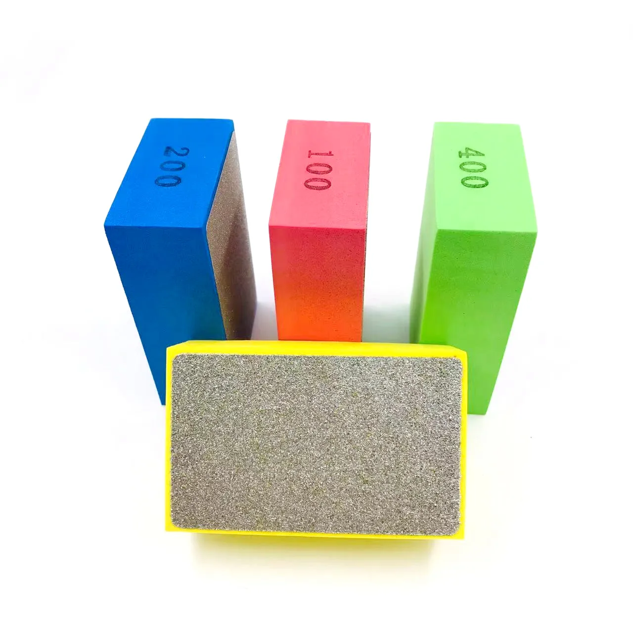 

Diamond Hand Polishing Pads Tile Glass Abrasive Grinding Block Pad Stone Marble Ceramic Abrasive Sanding Disc Polisher GJ0592