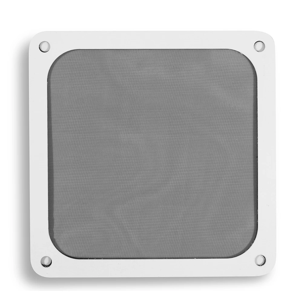 8cm/12cm Mesh Net Cover Soft Magnetic Frame Nylon PC Case Cooling Fan Filter Fan Cover with Hole Computer Accessories