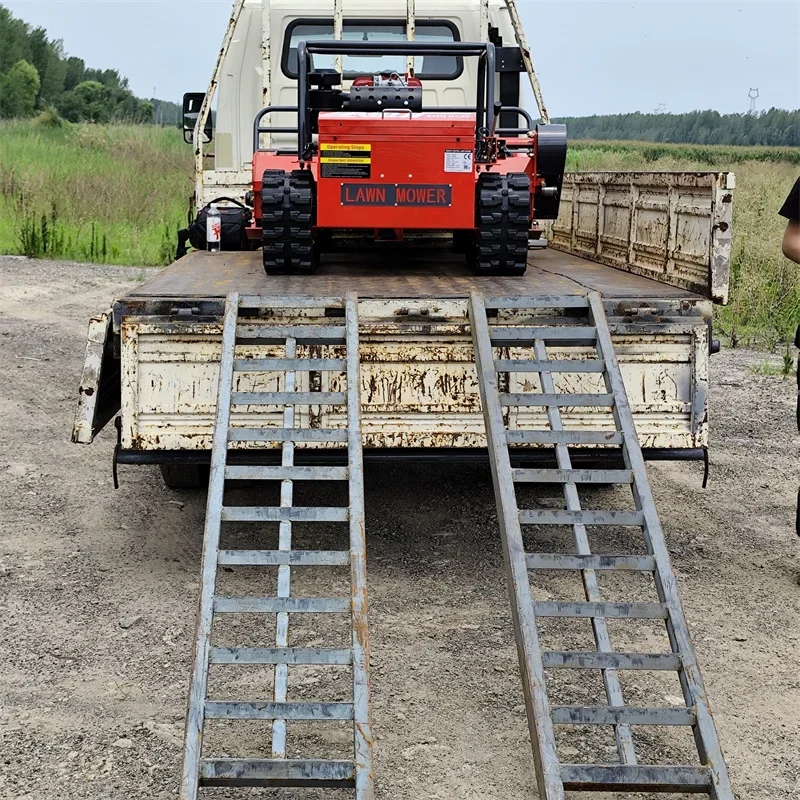 جزازة العشب الآلية التي يتم التحكم فيها عن بعد مع مسار دوران صفر، جزازة العشب عالية الكفاءة، شهادة CE EPA