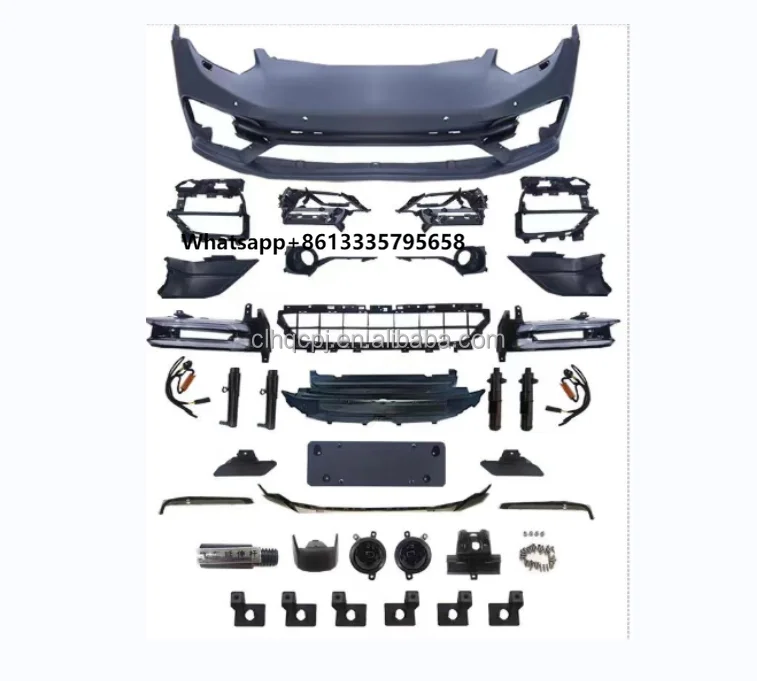 

For Panamera 970.1 2010-2013year Upgrade to 971.2 Turbos 2018-2023 Year Front Bumper Completely Body Kit