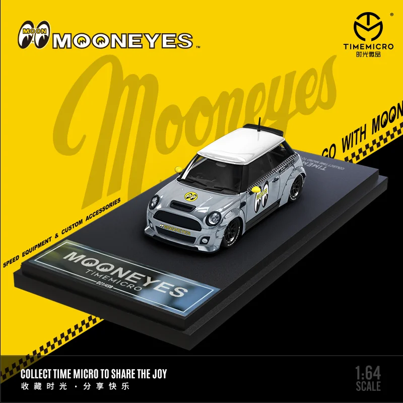 Tm Op Voorraad 1:64 Lbwk R56 Mooneye Diecast Diorama Auto Modelcollectie Miniatuur Carros Speelgoed Tijd Micro