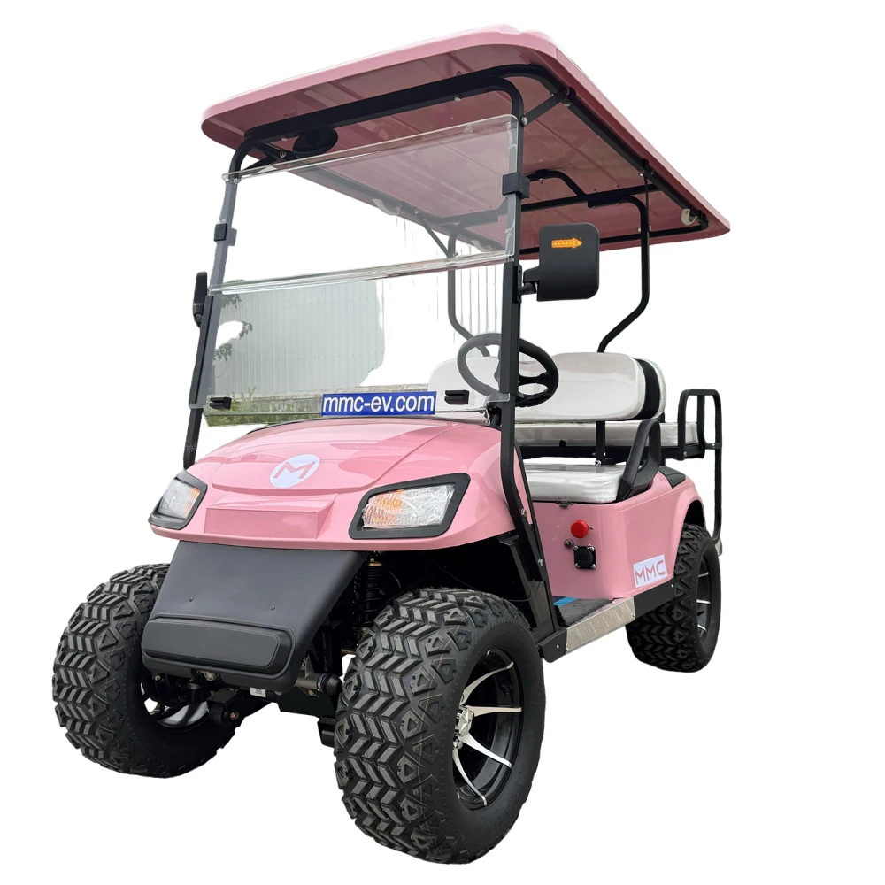 72v Golf Cart Lithium Battery Electric 2+2 4 Seater Street Legal 4 Passenger Electric Golf Cart On Sale Golf Buggy