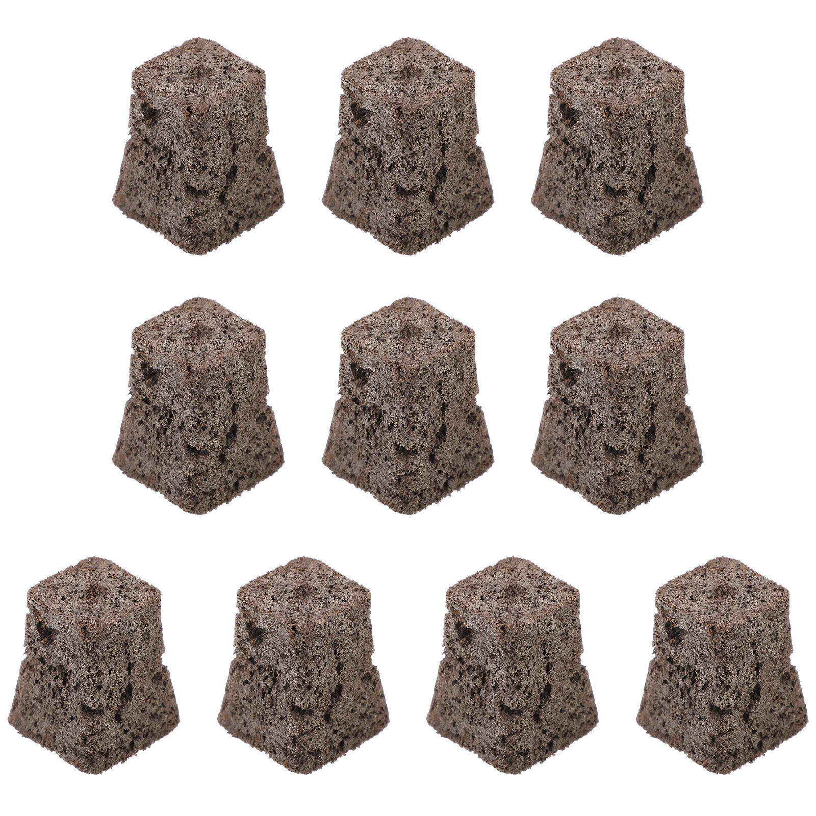 

10 Pcs Bio charcoal Soil Blocks Peat Compressed Coconut Shell Gardening Supplies Planter Pots Planting Container Seedling