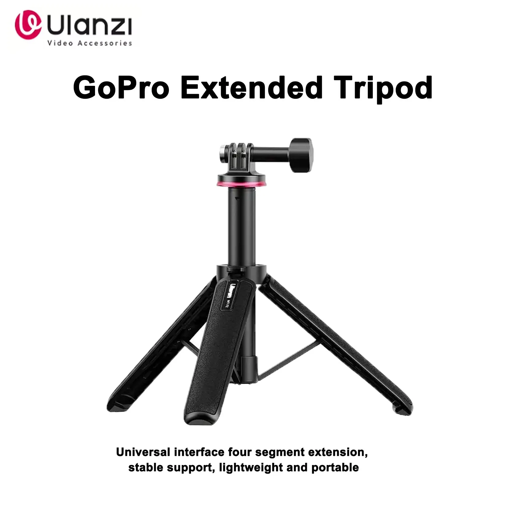 

Штатив для спортивной камеры Ulanzi MT-72, портативный удлинитель GoPro для селфи, портативный кронштейн