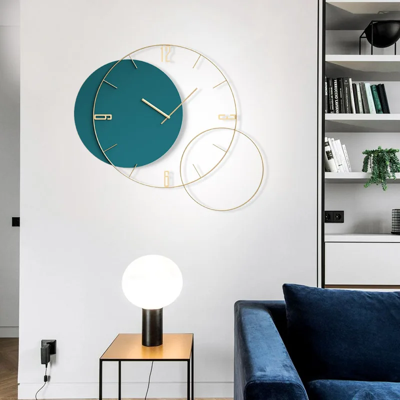 

Minimalist Living Room Clock, Modern and Minimalist Home, Fashionable and Atmospheric Wall Clock, Creative Decoration