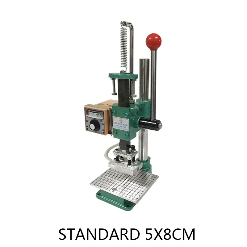 

Small Manual Hot Stamping Machine 220V/110V Leather Logo Printing Machine Hot Press Hot Stamping Creasing Branding Machine