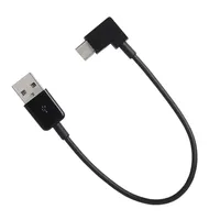 20cm 100cm Right Angled Type-C cable USB-C to USB 2.0 female data Cable 90 Degree Connector for Tablet & Phone